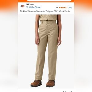 New Women's Dickies 874 Work Pants~Original Fit~Size 6/28